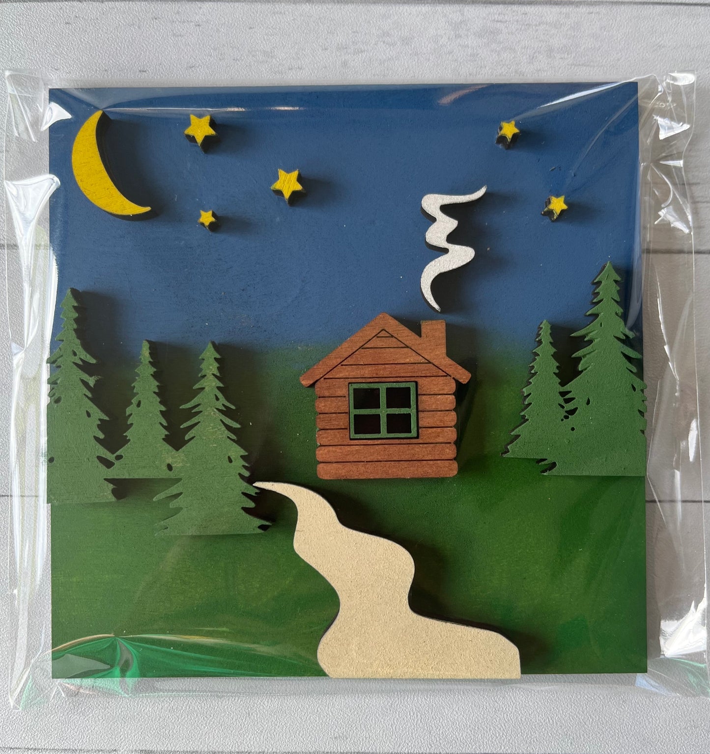 Camp Scene Ladder Tile