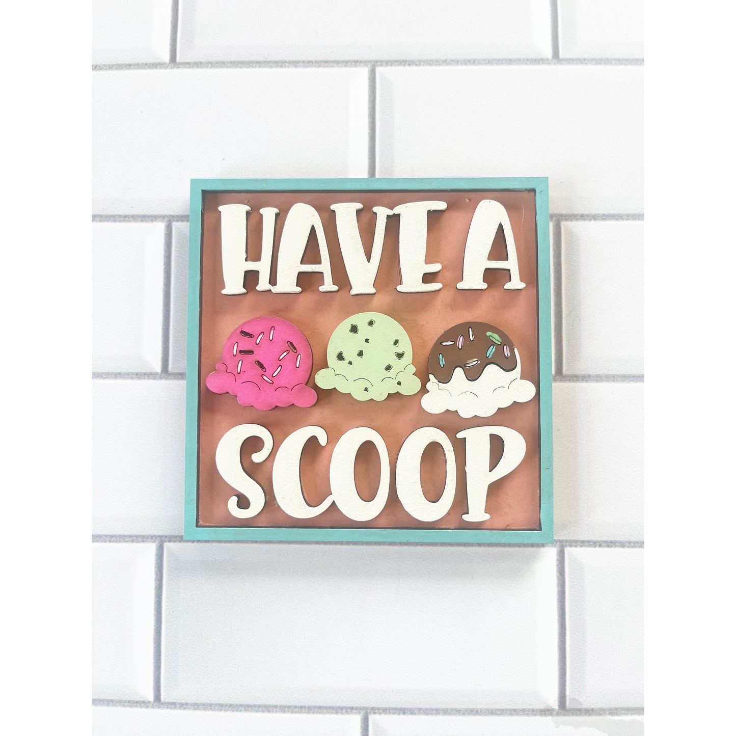 Have A Scoop Ladder Tile