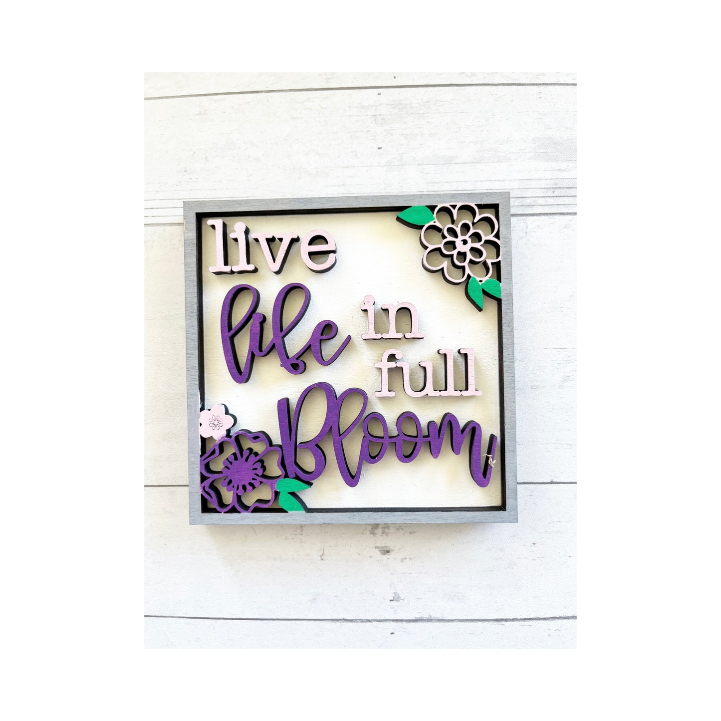 Live Life Ladder Tile