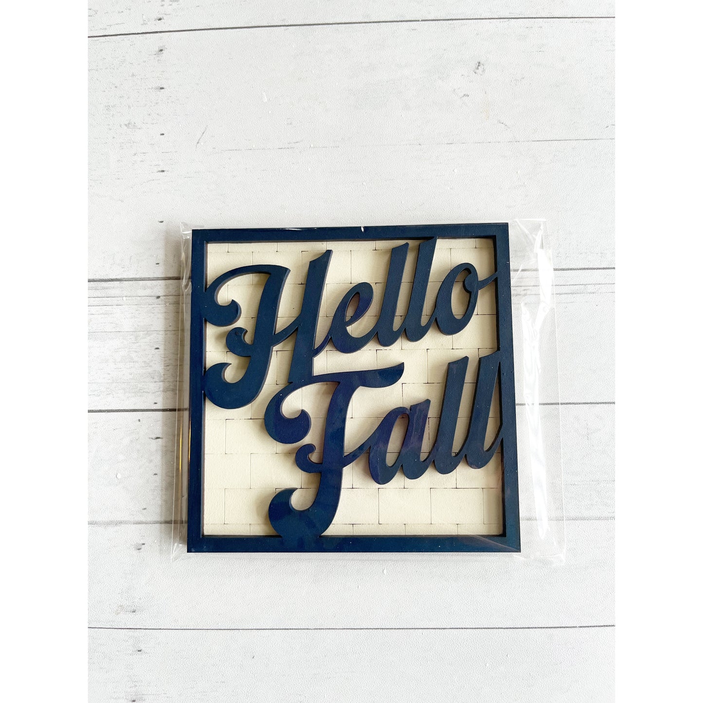 Hello Fall Ladder Tile