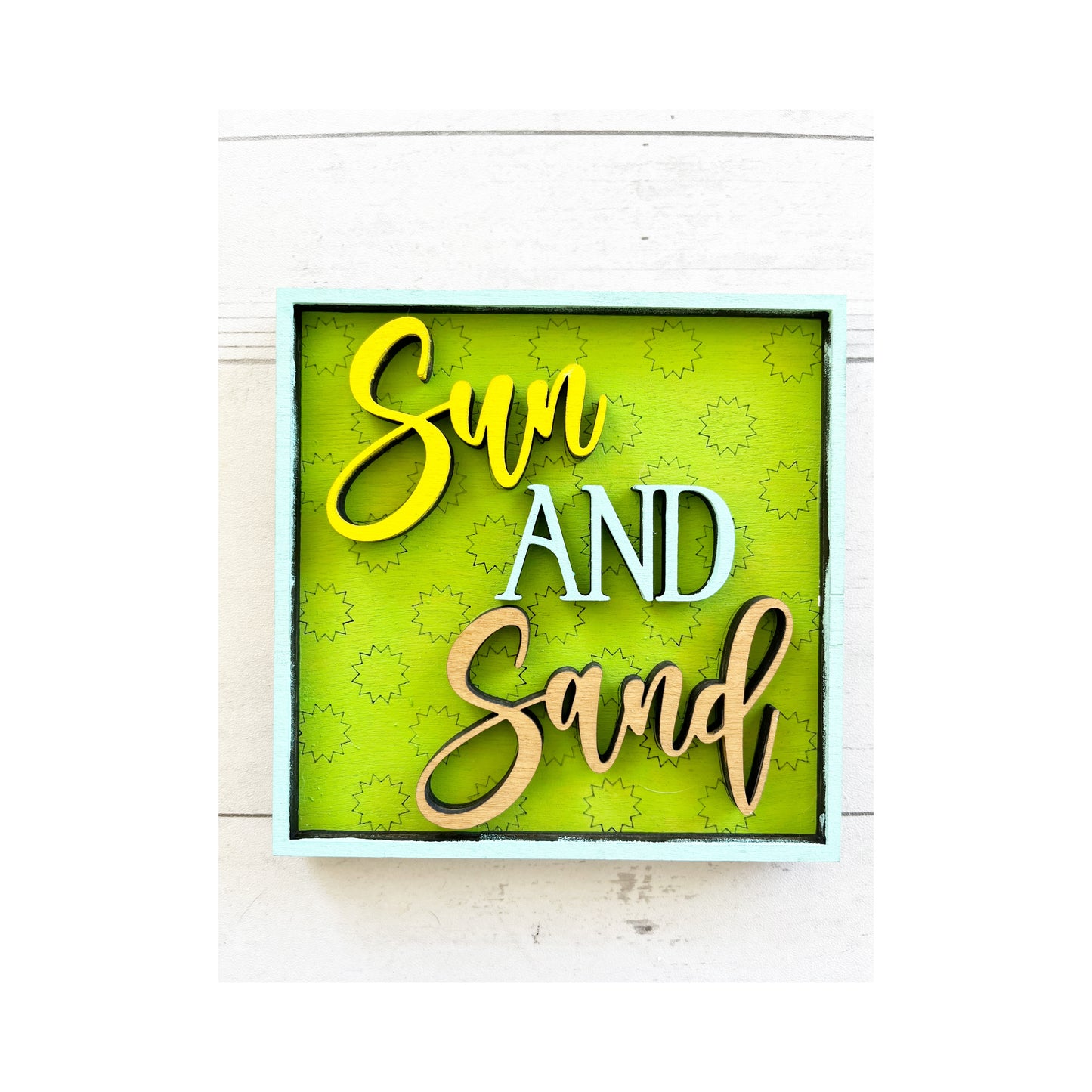 Sun and Sand Ladder Tile