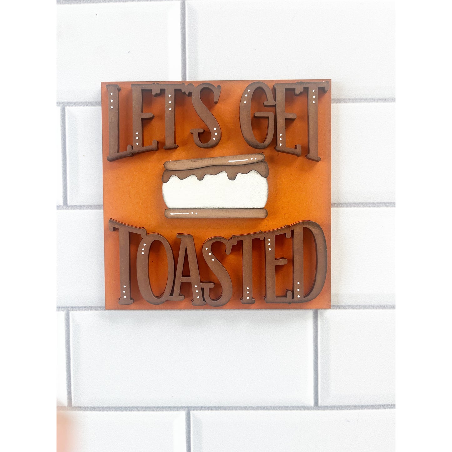 Let’s Get Toasted Ladder Tile