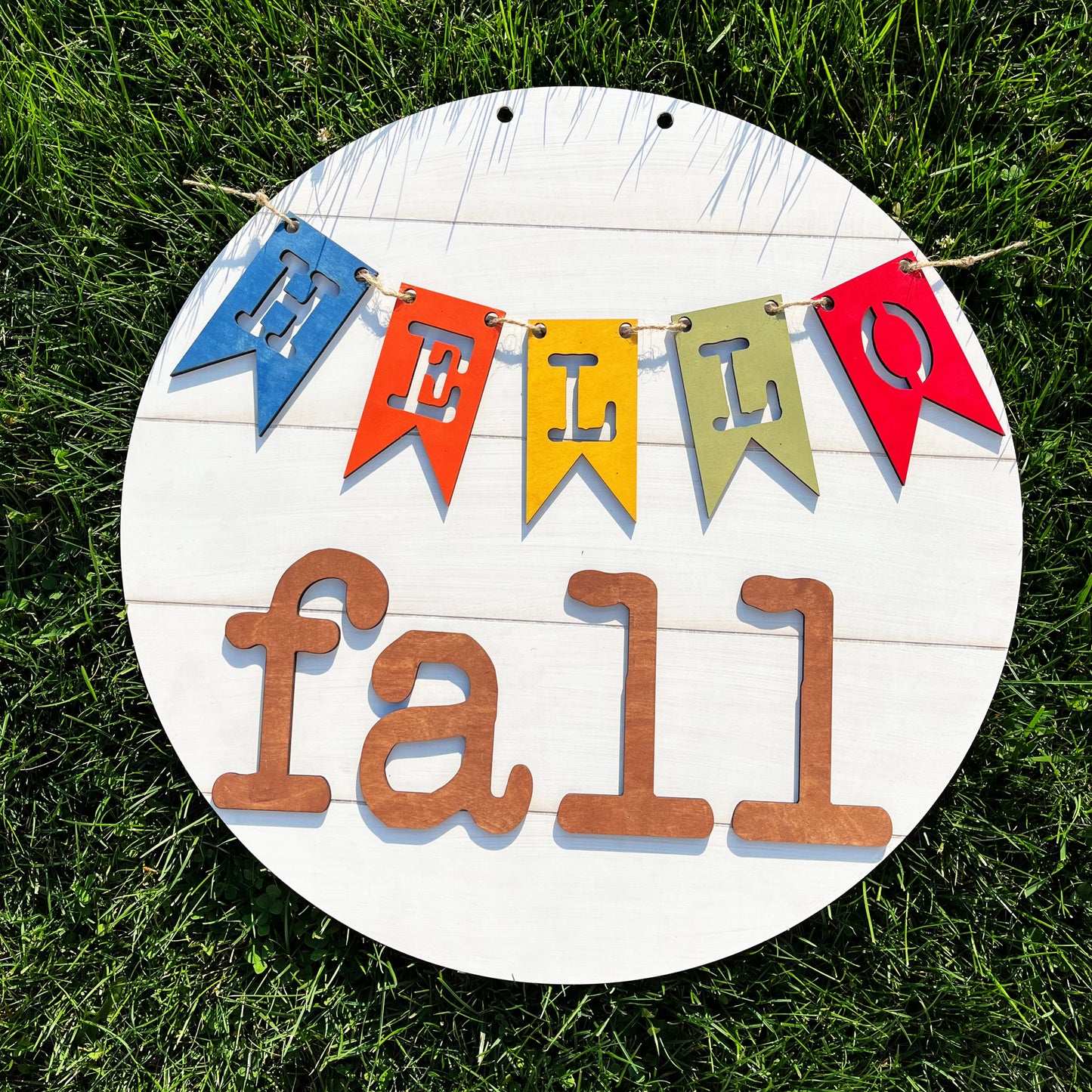 Hello Fall Door Hanger