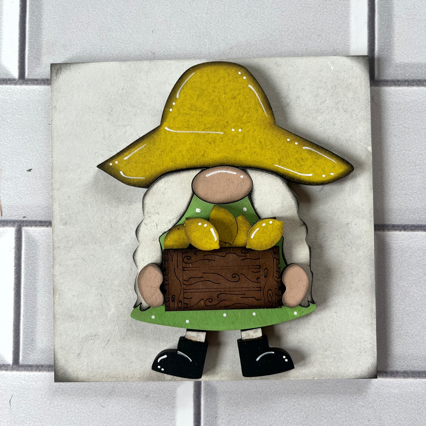 Gnome Lemon Ladder Tile