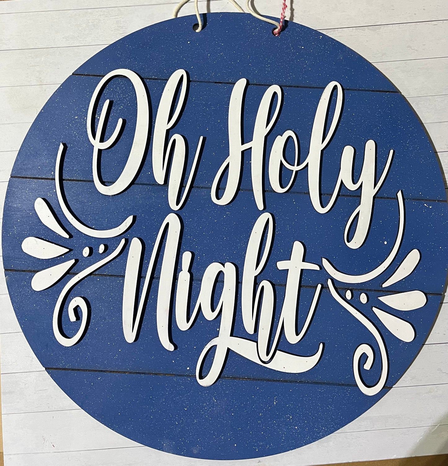 Oh Holy Night Door Hanger