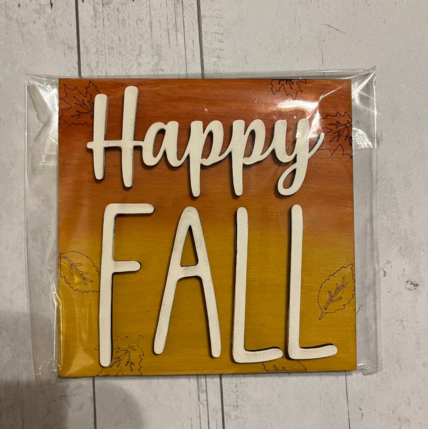 Happy Fall Ladder Tile