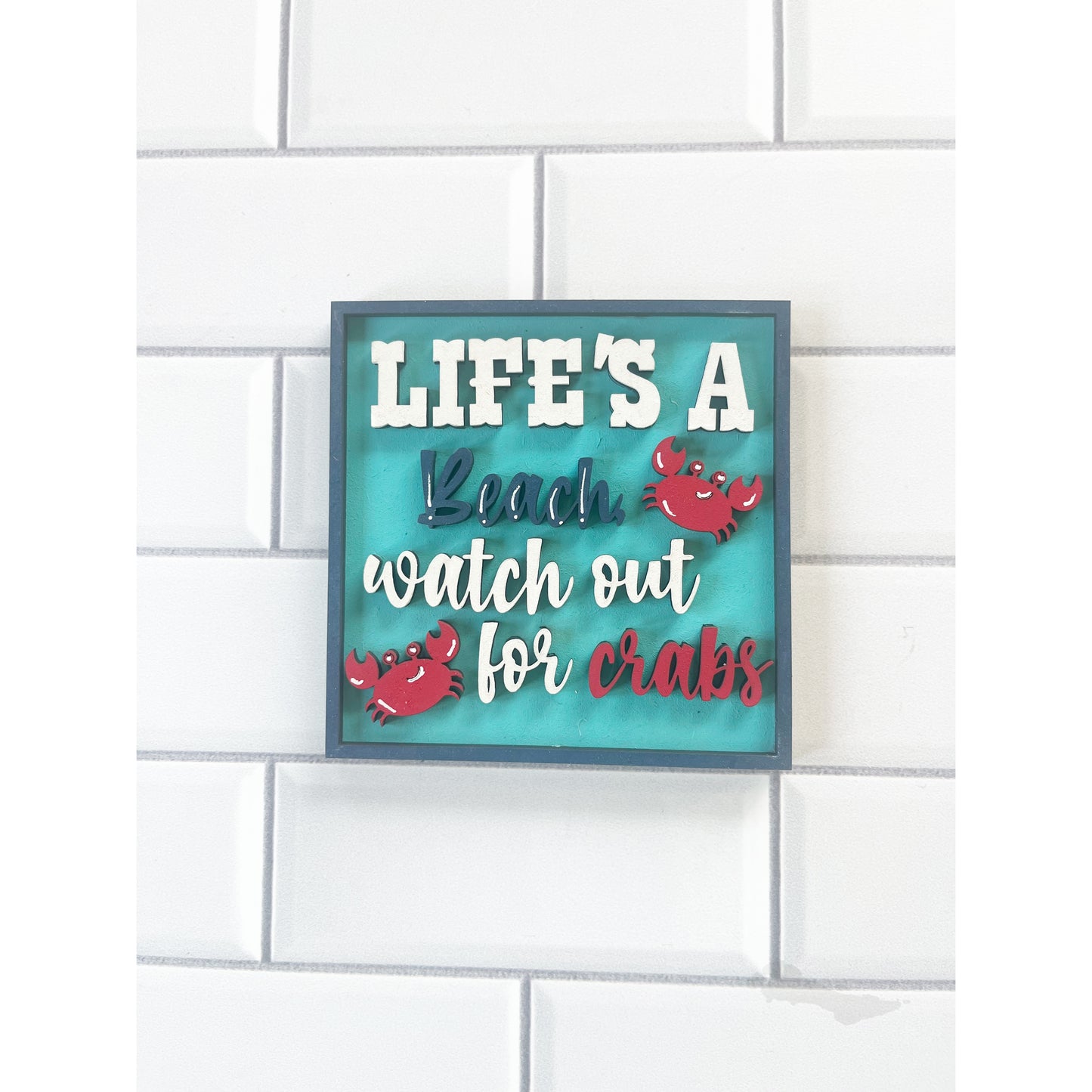 Life’s a Beach Ladder Tile