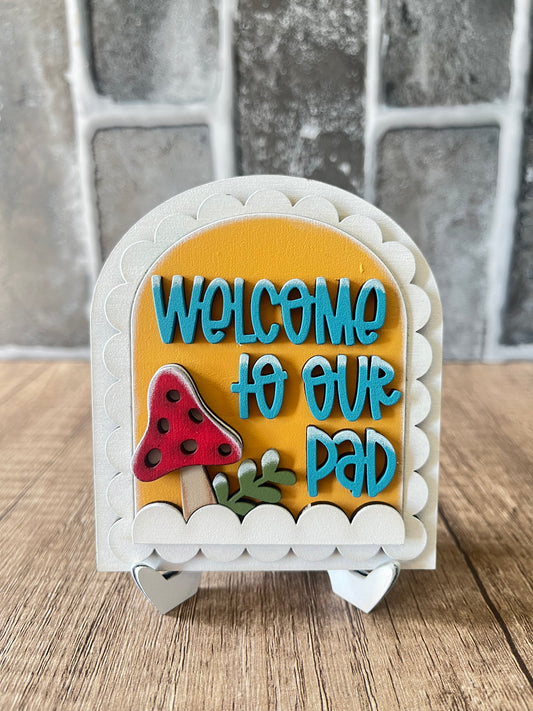 Welcome Pad Mini Arch Insert