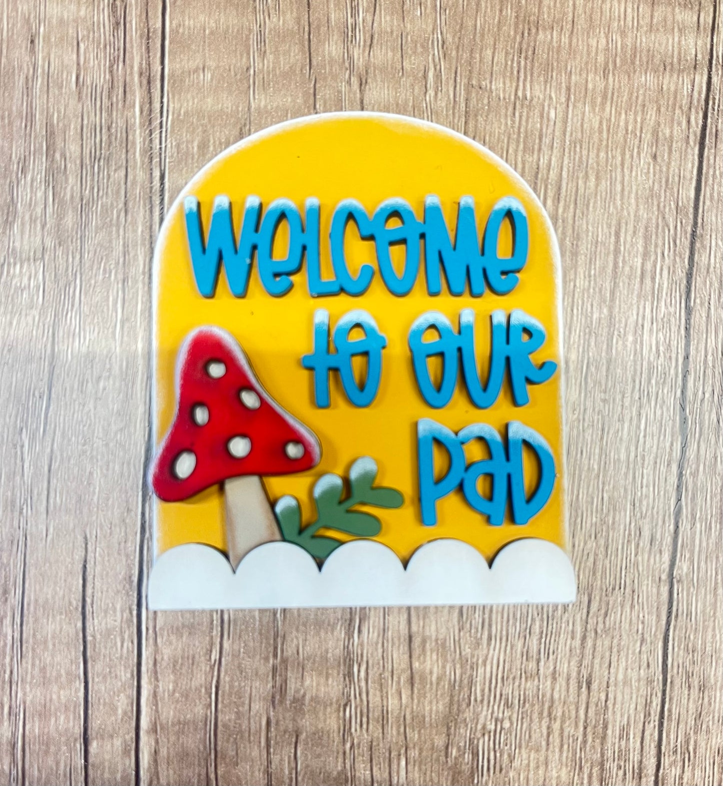 Welcome To Pad Mini Arch Insert