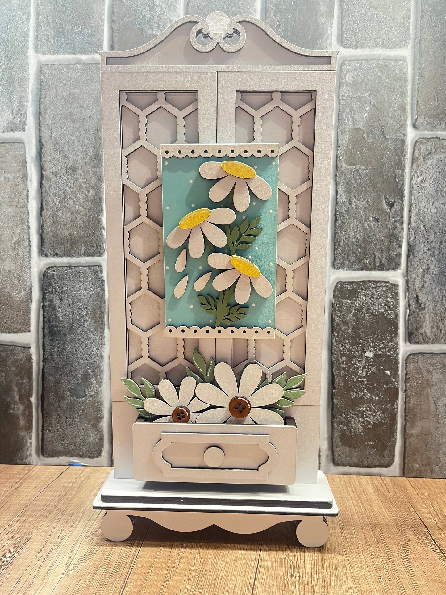 Single Cottage Cabinet Frame