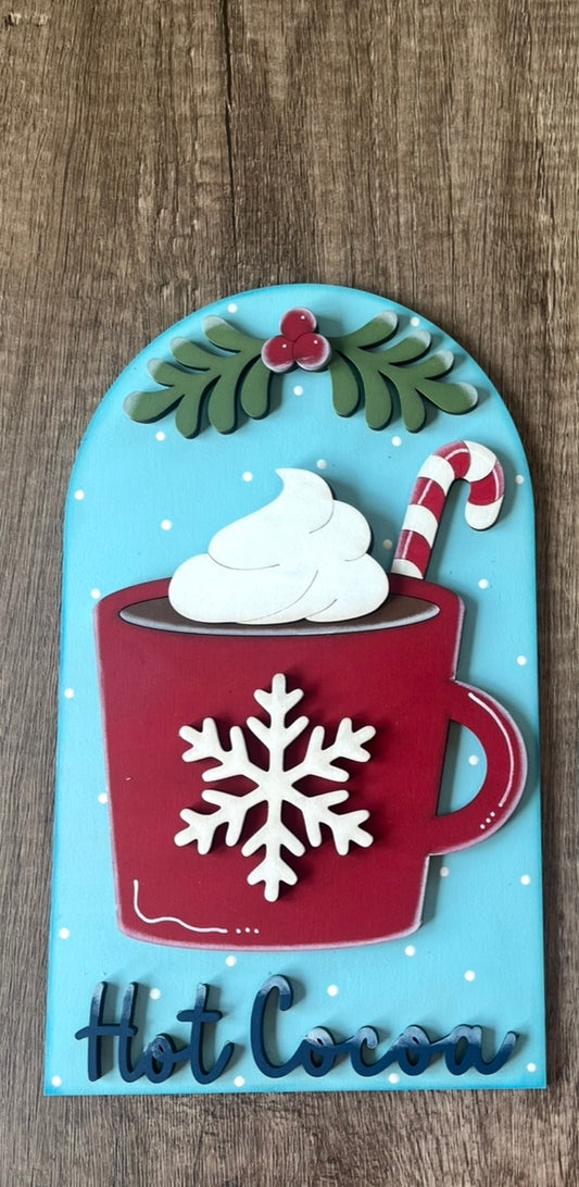 Hot Cocoa Large Arch Insert