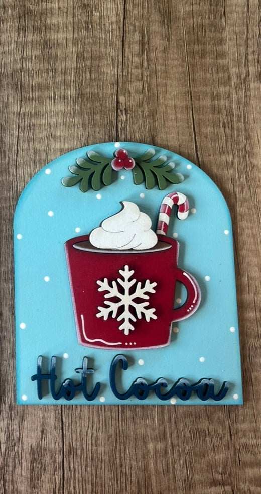Hot Cocoa Small Arch Insert
