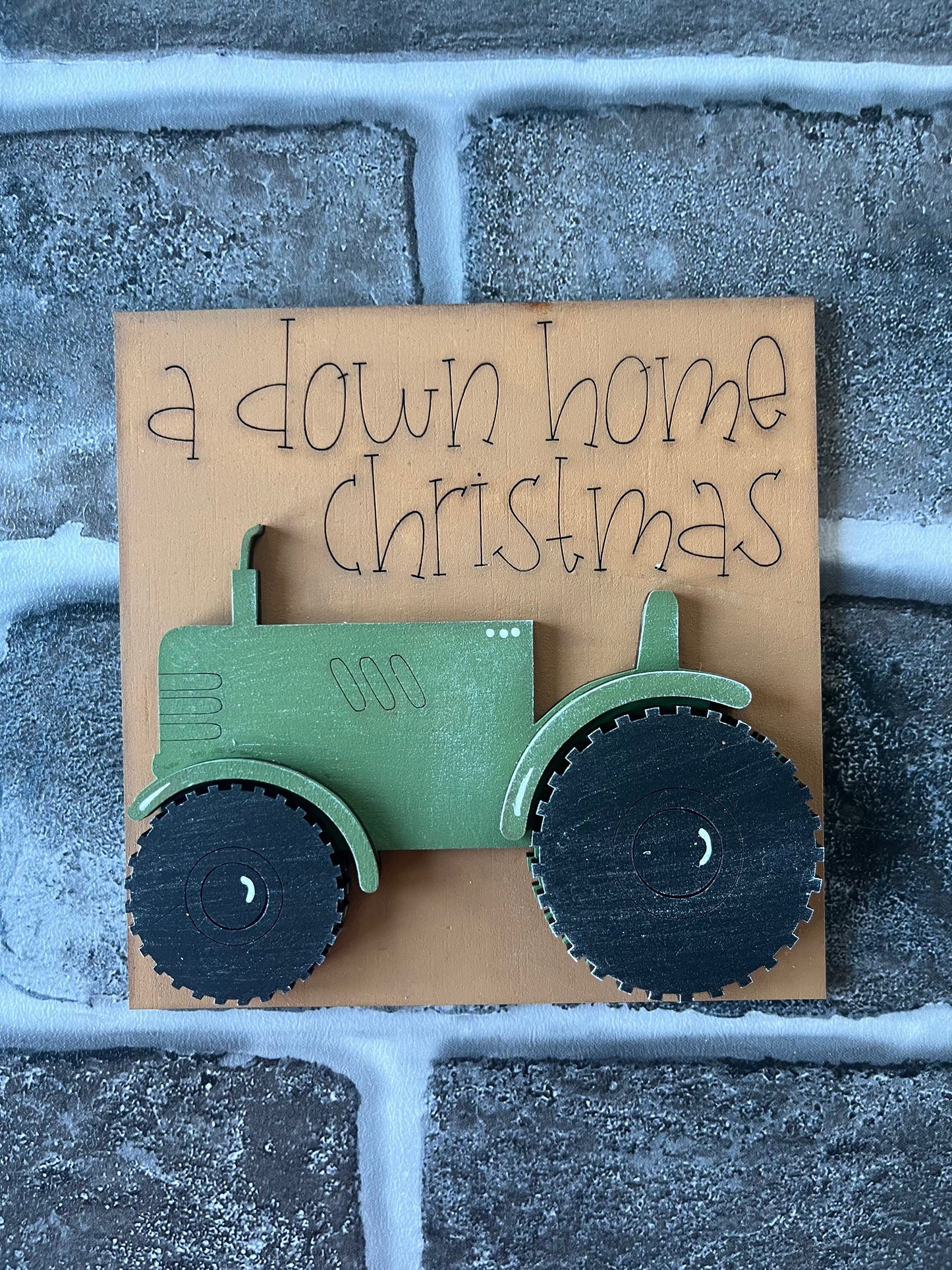 Down Home Christmas Ladder Tile