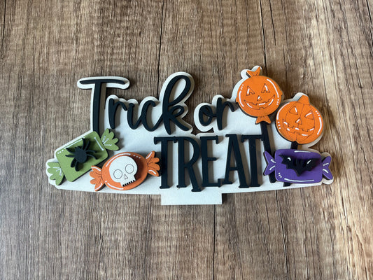 Trick Treat Basket Insert