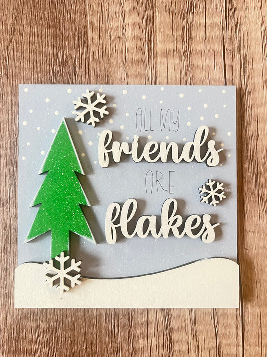 Friends Flakes Ladder Tile