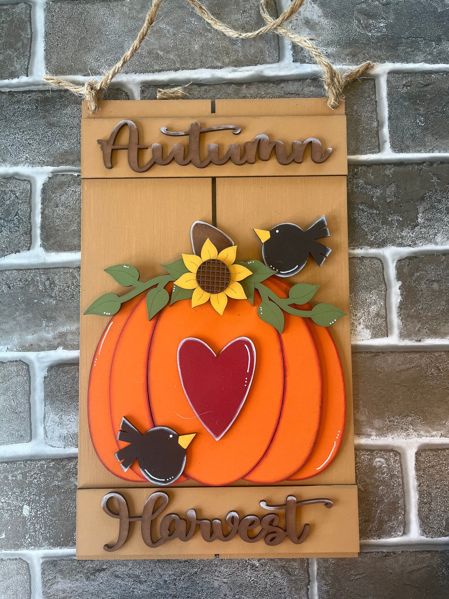 Autumn Harvest Door Hanger