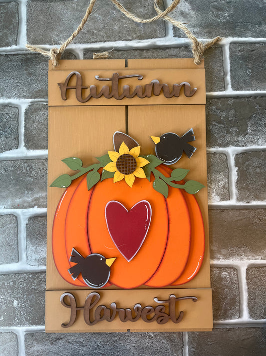 Autumn Harvest Door Hanger