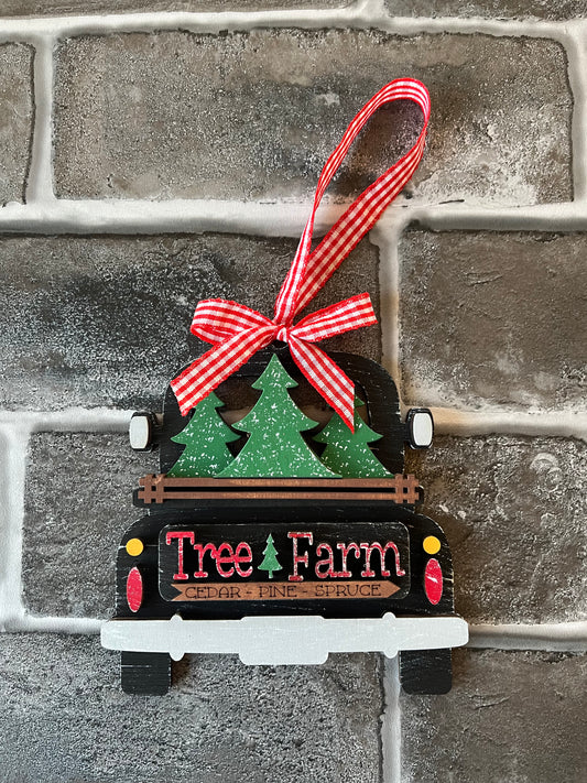 Tree Farm Truck Ornament