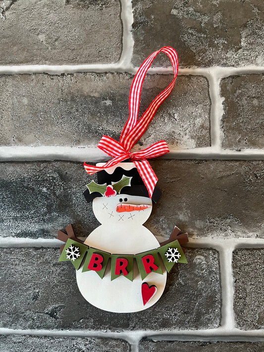 Brr Snowman Ornament