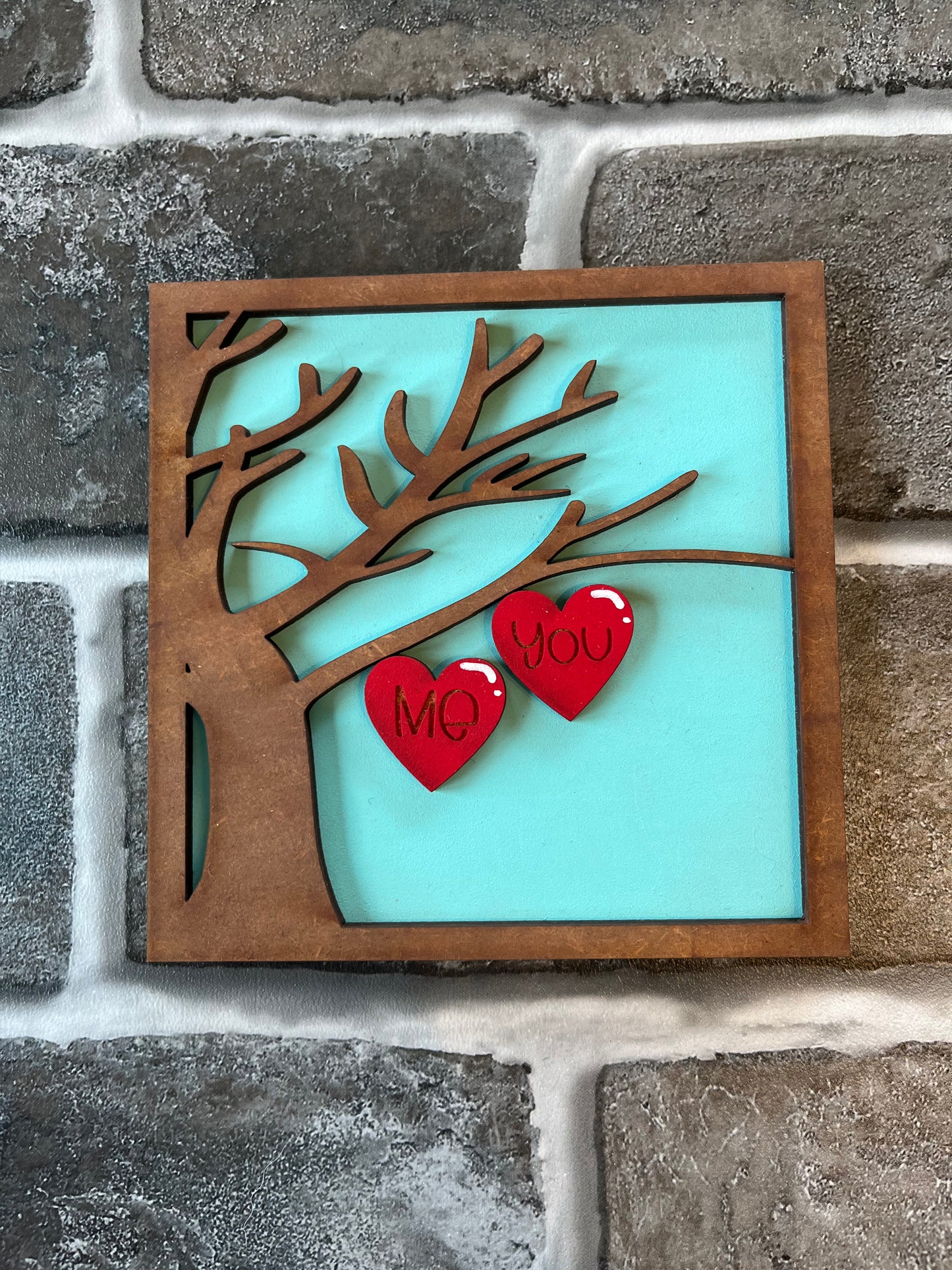 Tree Valentine Ladder Tile