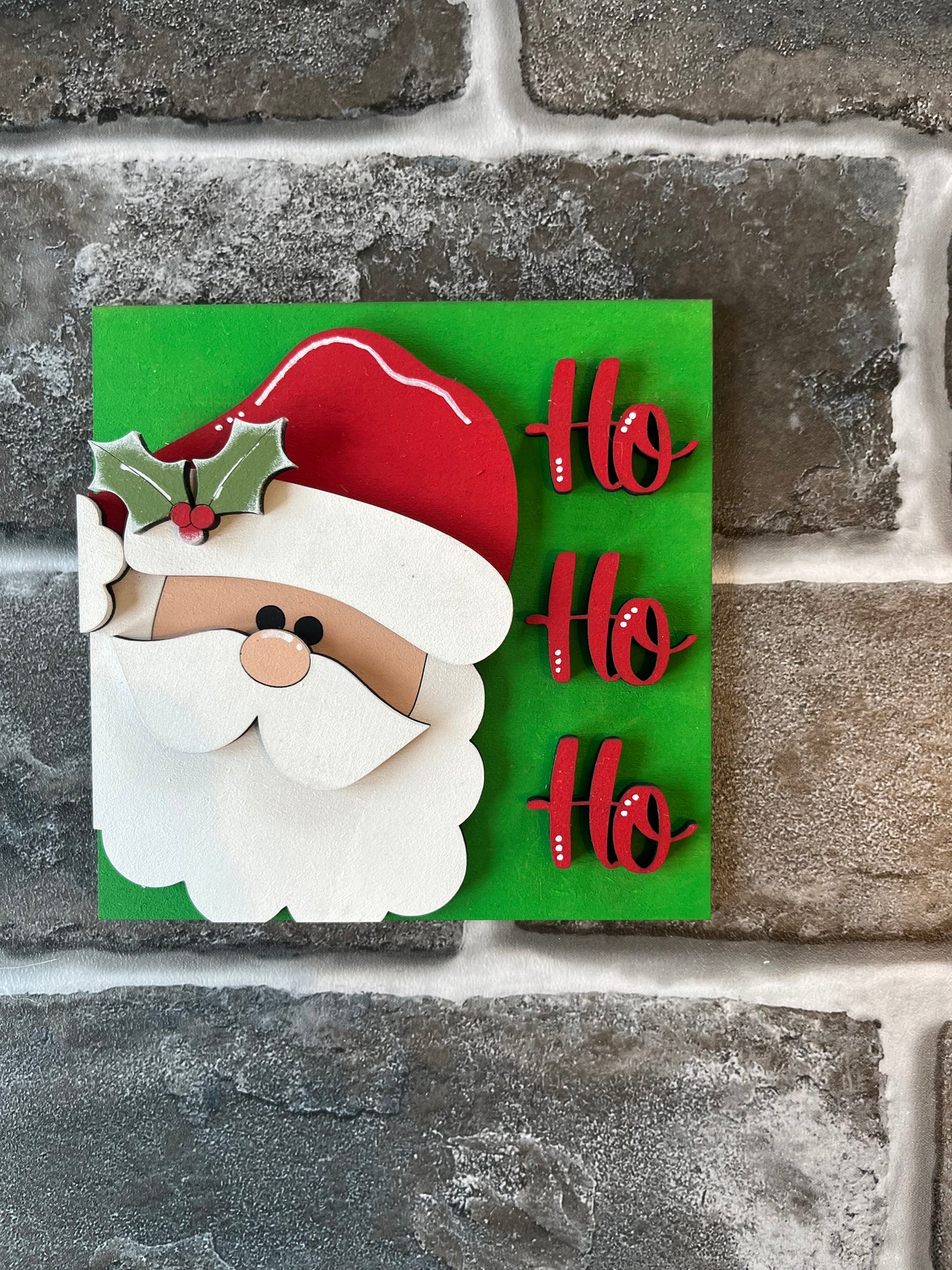 Ho Ho Ho Santa Ladder Tile