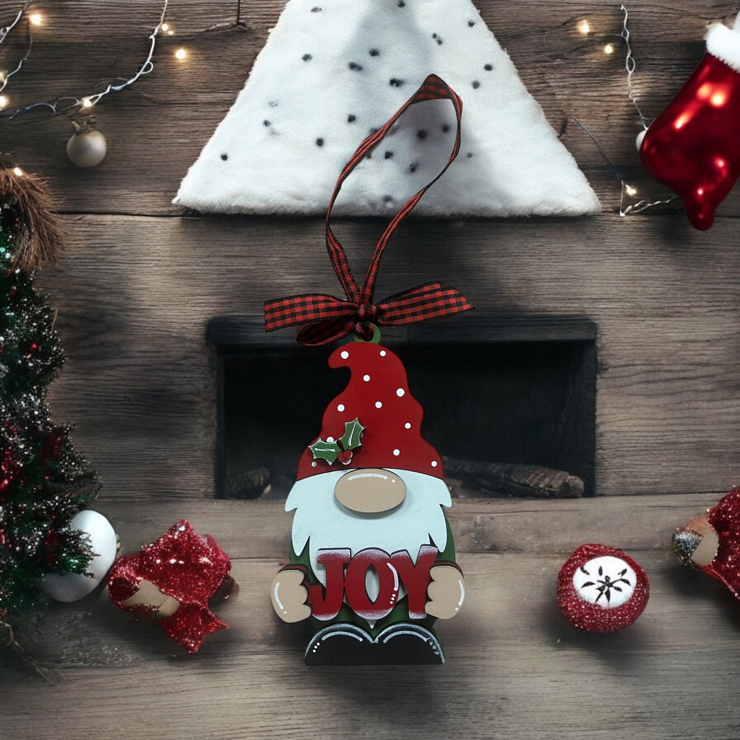 Joy Gnome Ornament