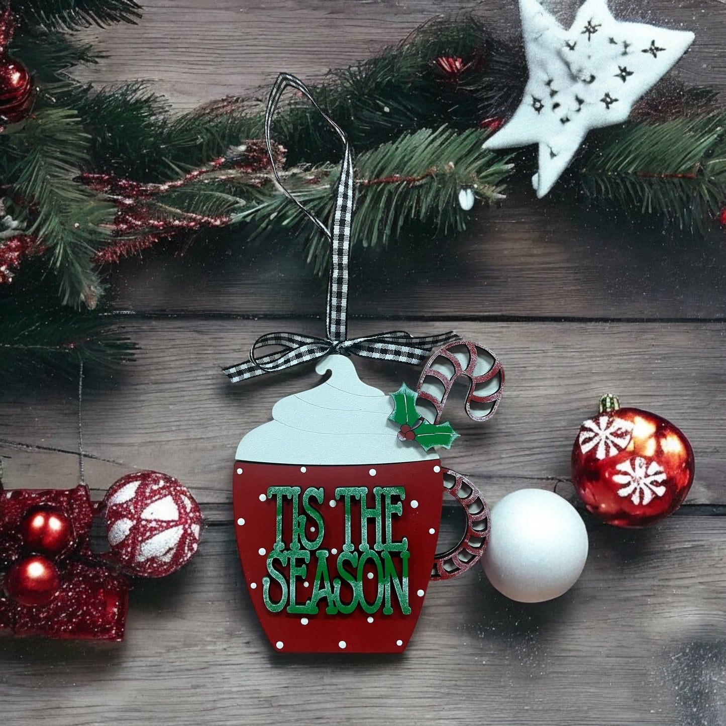 Tis Season GIFT CARD Ornament