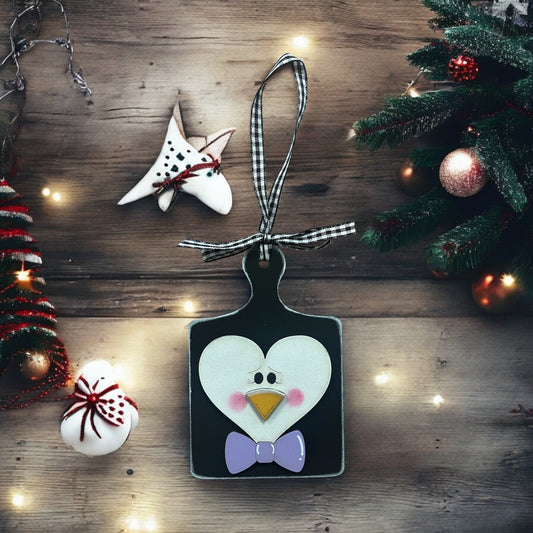 Boy Penguin Breadboard Ornament