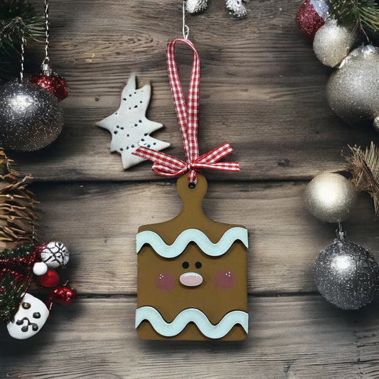 Gingerbread Breadboard Ornament