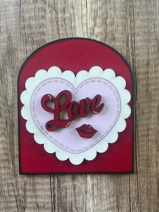 Love Small Arch Insert