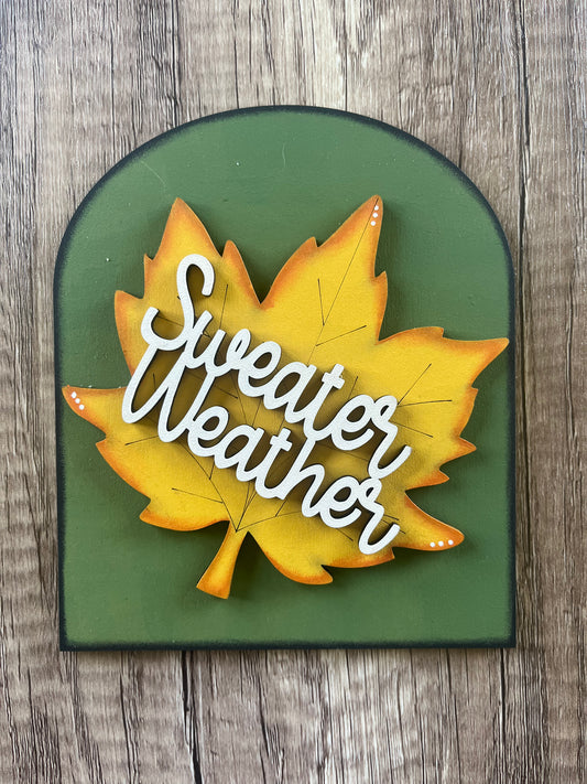Sweater Weather Small Arch Insert