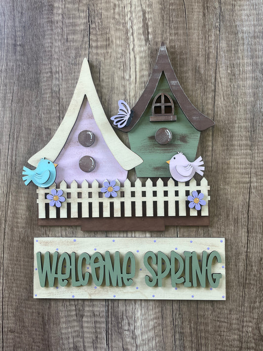 Birdhouse Window Box Insert