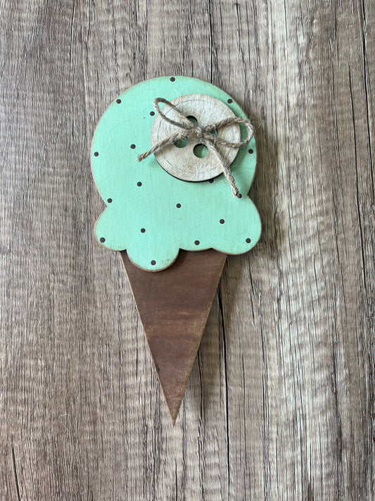 Ice Cream Cone Picture Frame Add On