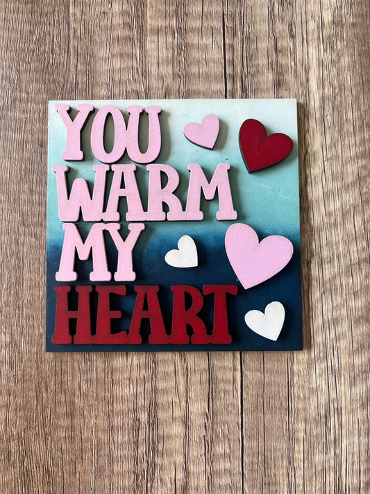 You Warm Heart Ladder Tile