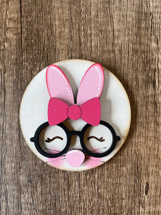 Girl Bunny Seasonal Round