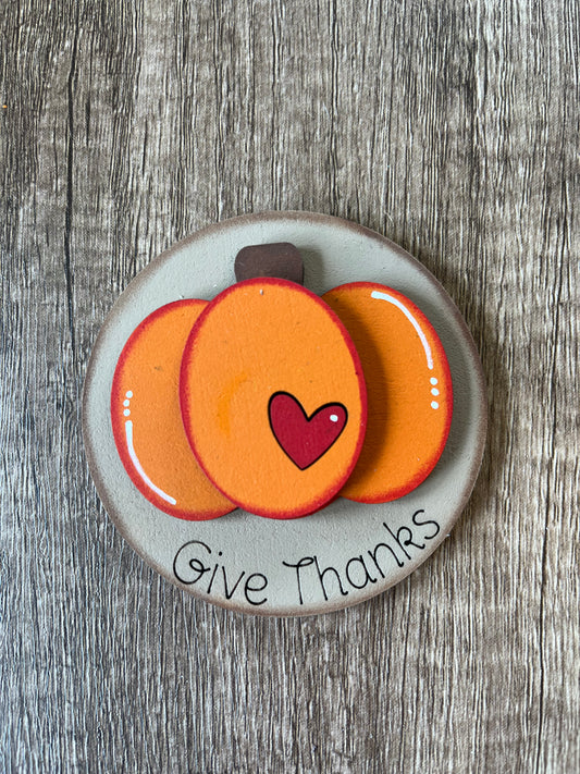 Give Thanks Pumpkin Seasonal Round