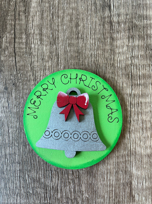 Merry Christmas Bell Seasonal Round