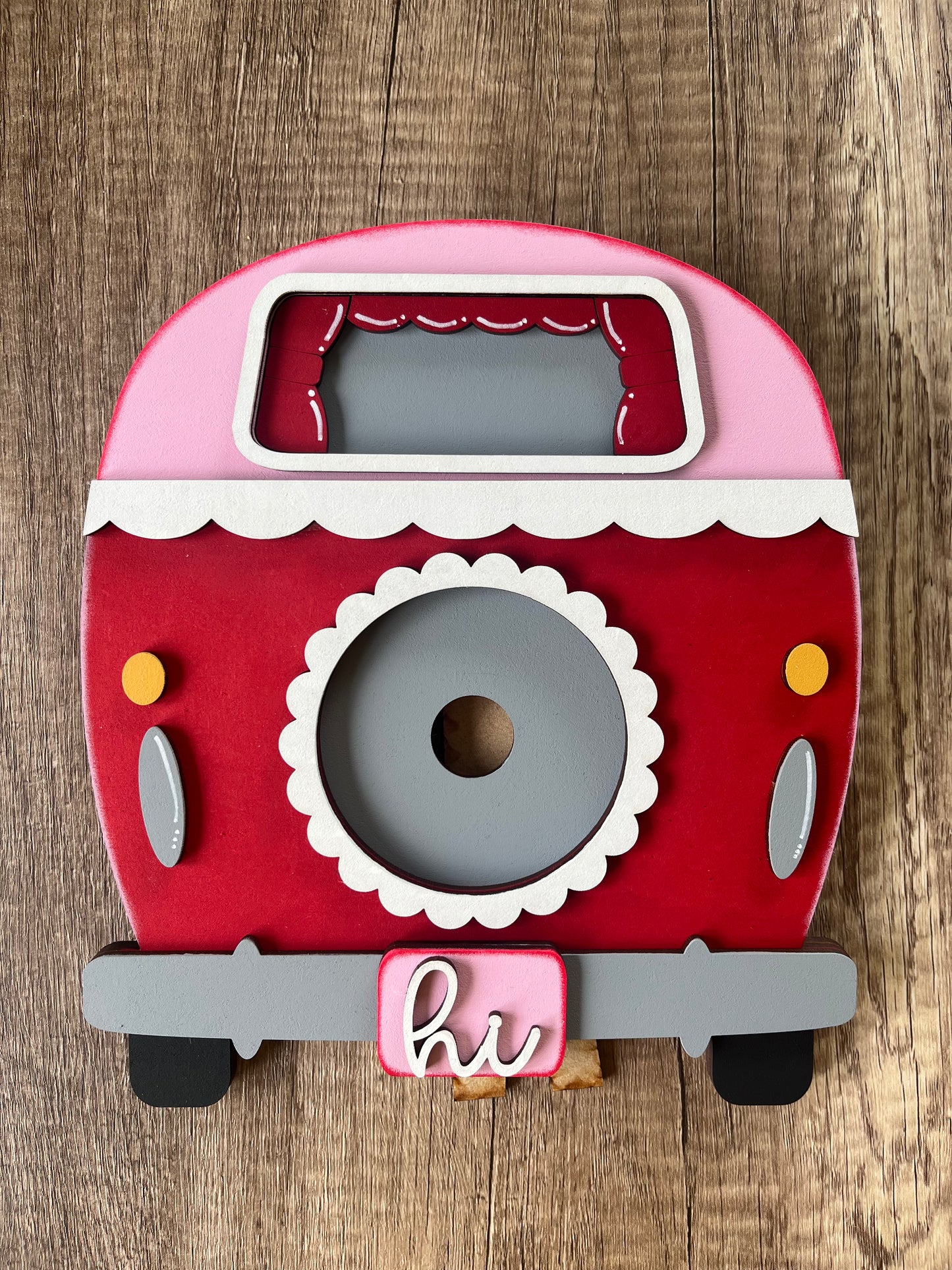 Interchangeable Camper 3 inch Round Base