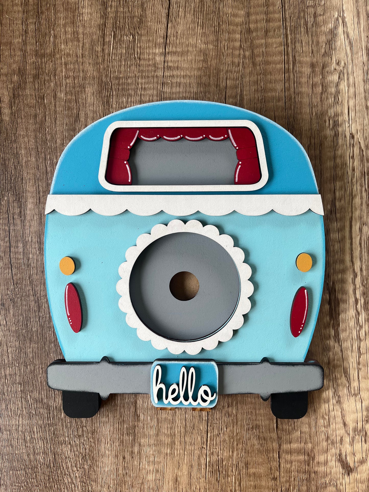 Interchangeable Camper 3 inch Round Base