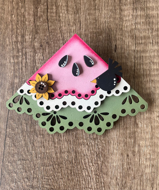 Watermelon Slice Shelf Sitter