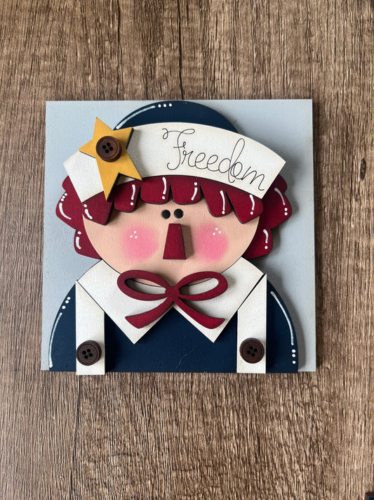 Raggedy Andy Ladder Tile