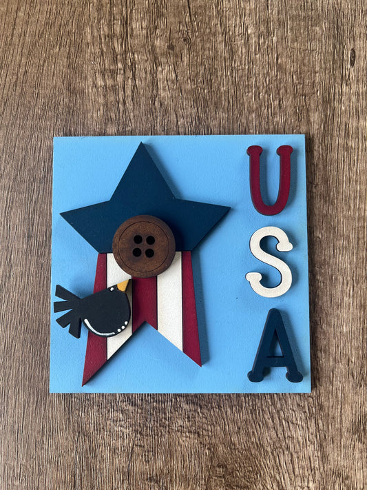 USA Star Ladder Tile