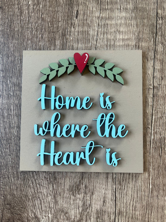 Home Heart Ladder Tile