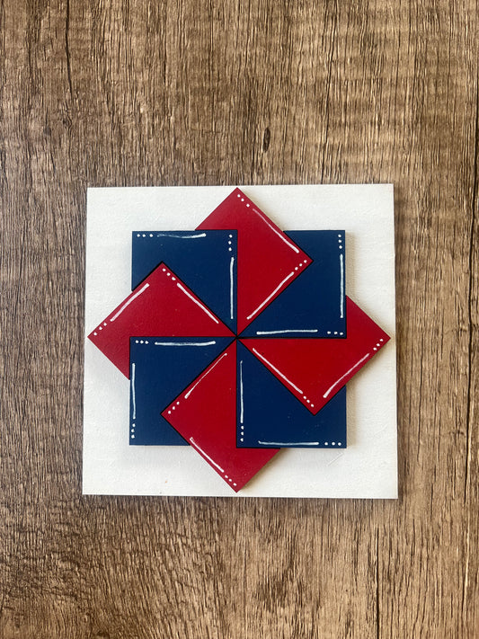 Barn Quilt 3 Ladder Tile