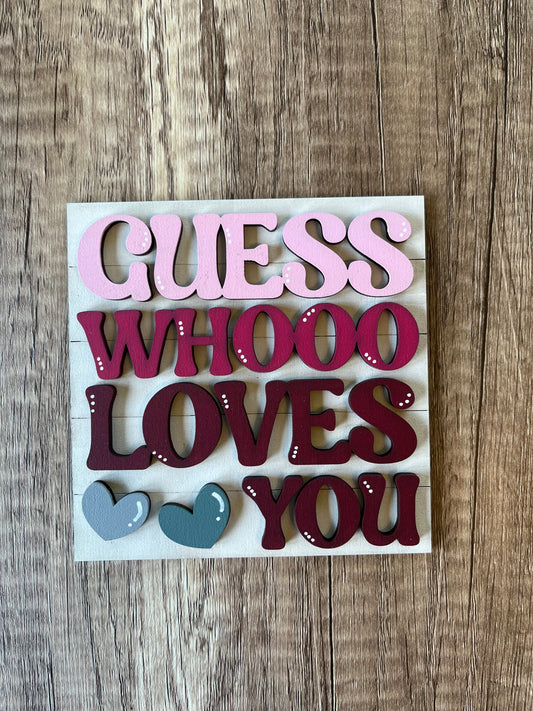 Guess Whooo Love Ladder Tile