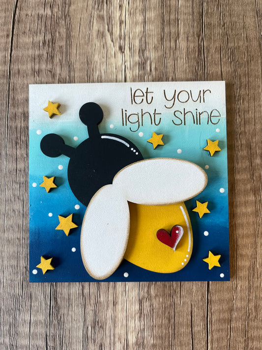Light Shine Firefly Ladder Tile