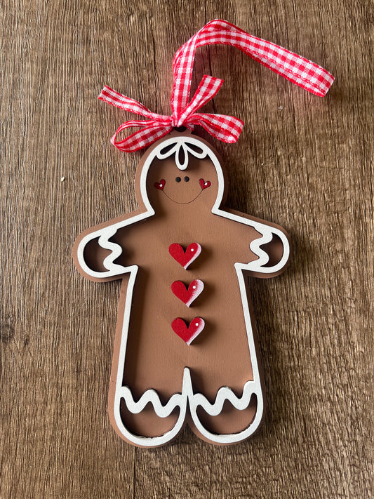 Gingerbread Girl Ornament
