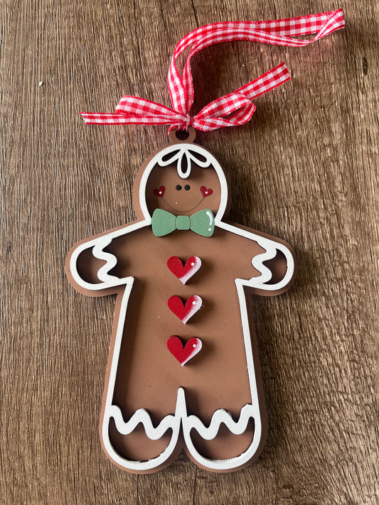 Gingerbread Boy Ornament