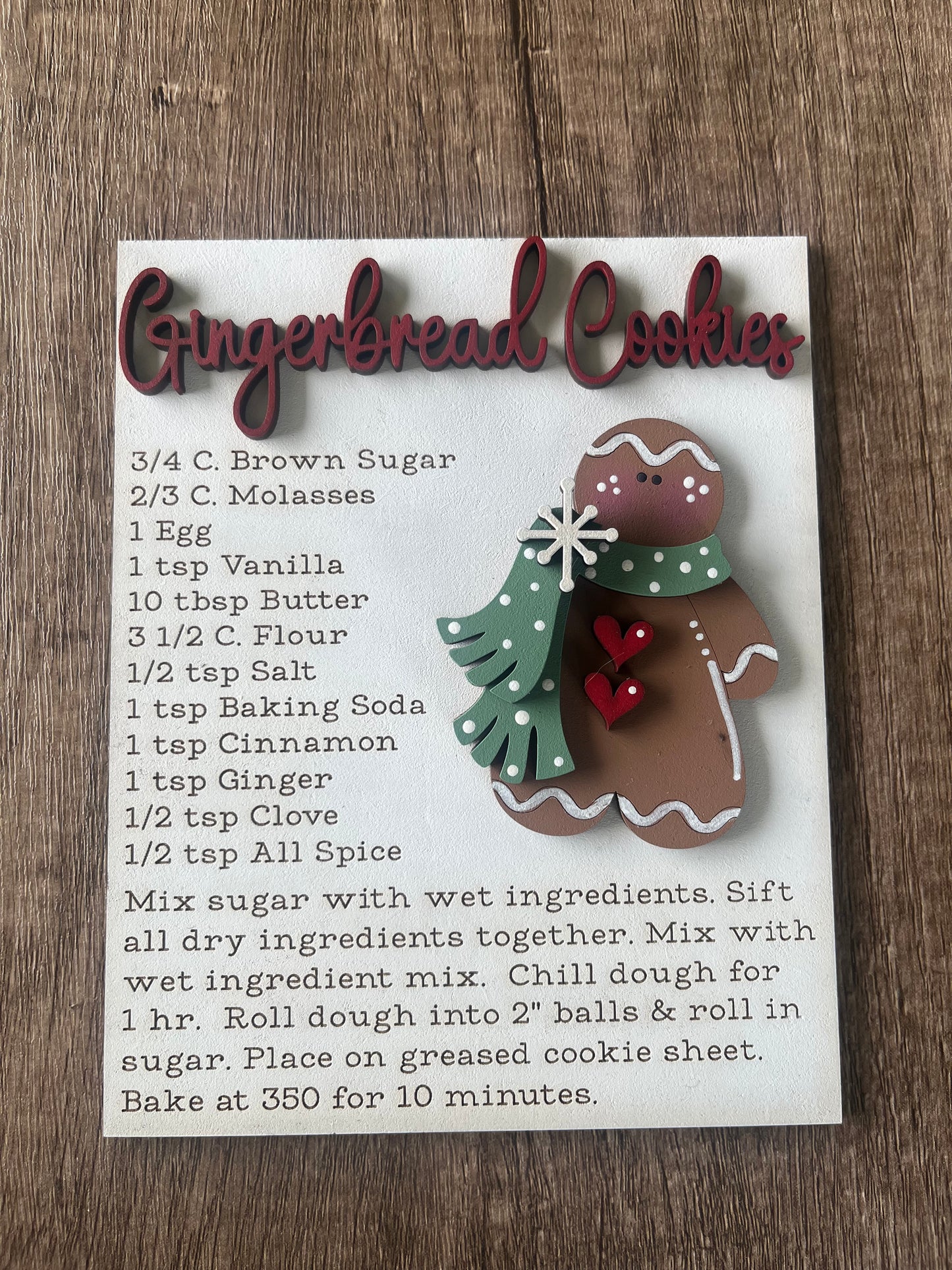 Gingerbread Cookies Sign