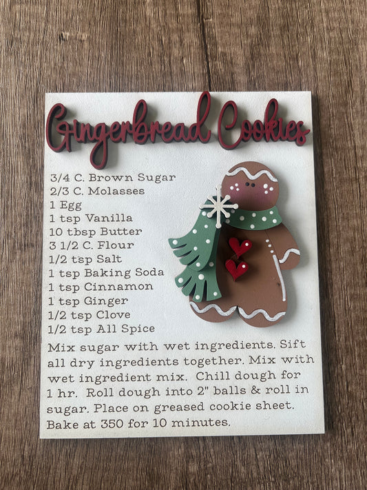 Gingerbread Cookies Sign